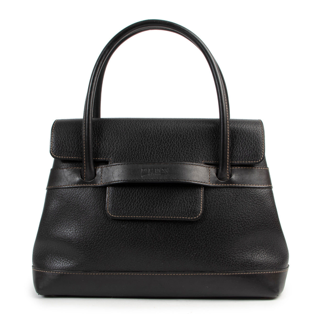 Sac à bandoulière Delvaux Deux gris