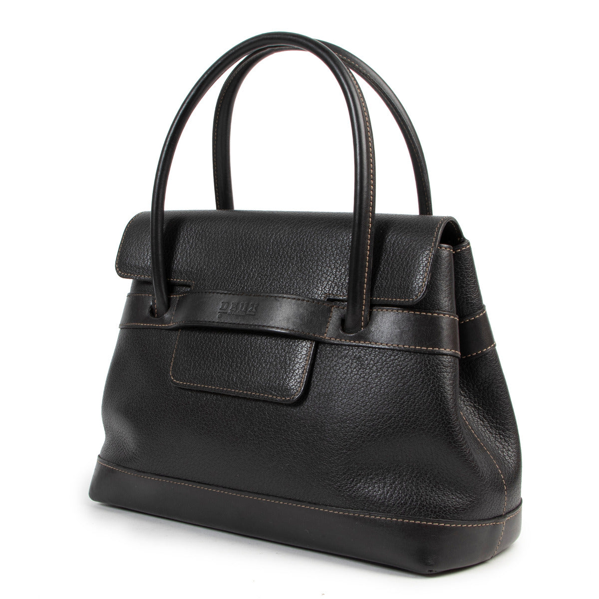 Sac à bandoulière Delvaux Deux gris