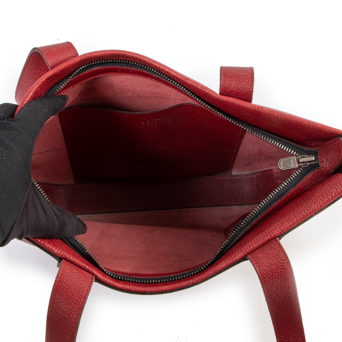 Delvaux rode schoudertas