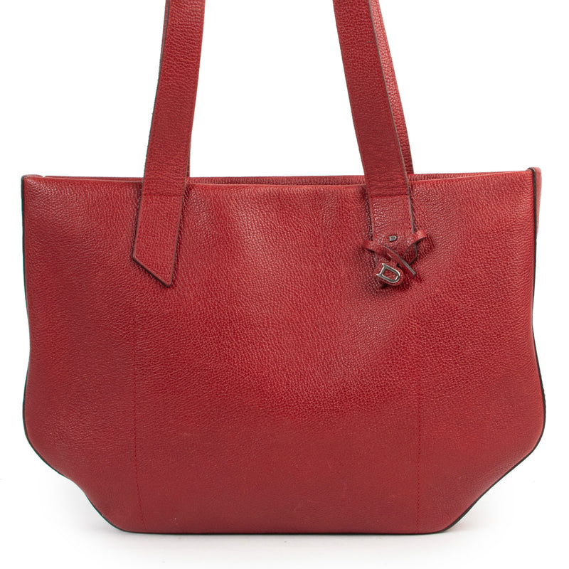 Delvaux rode schoudertas