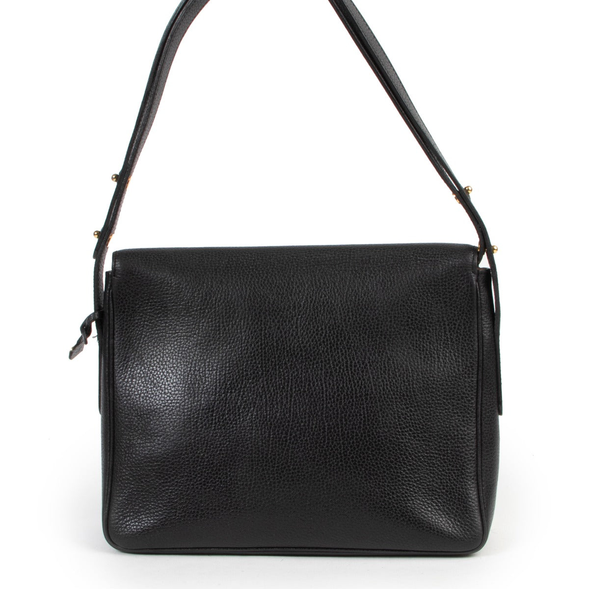 Sac bandoulière Delvaux Poirier noir
