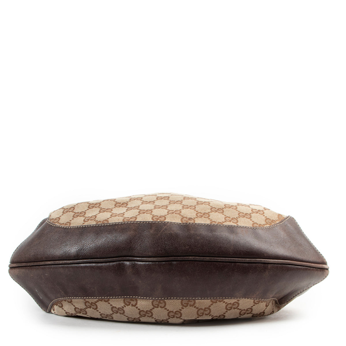 Gucci Monogram Bamboo Shoulder Bag