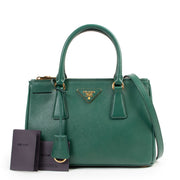 shop safe online Prada Small Green Galleria Tote