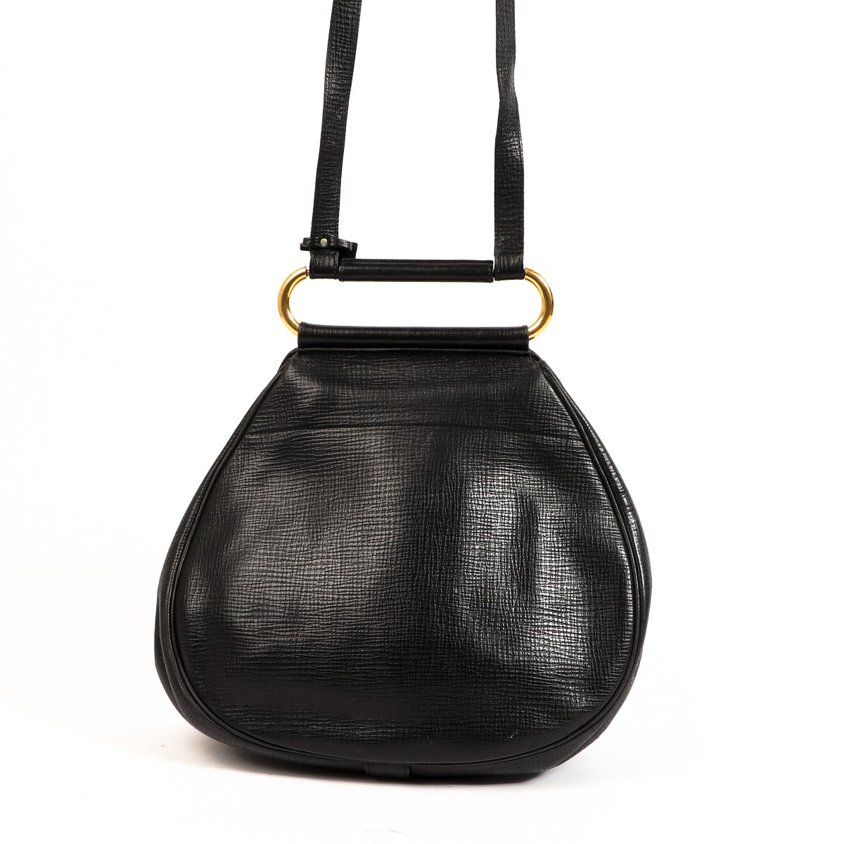 Delvaux Cerceau GM Bruine Leren Tas