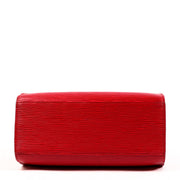 shop safe online at Labellov in Antwerp this 100% authentic second hand Louis Vuitton Red Epi Leather Pont Neuf Top handle