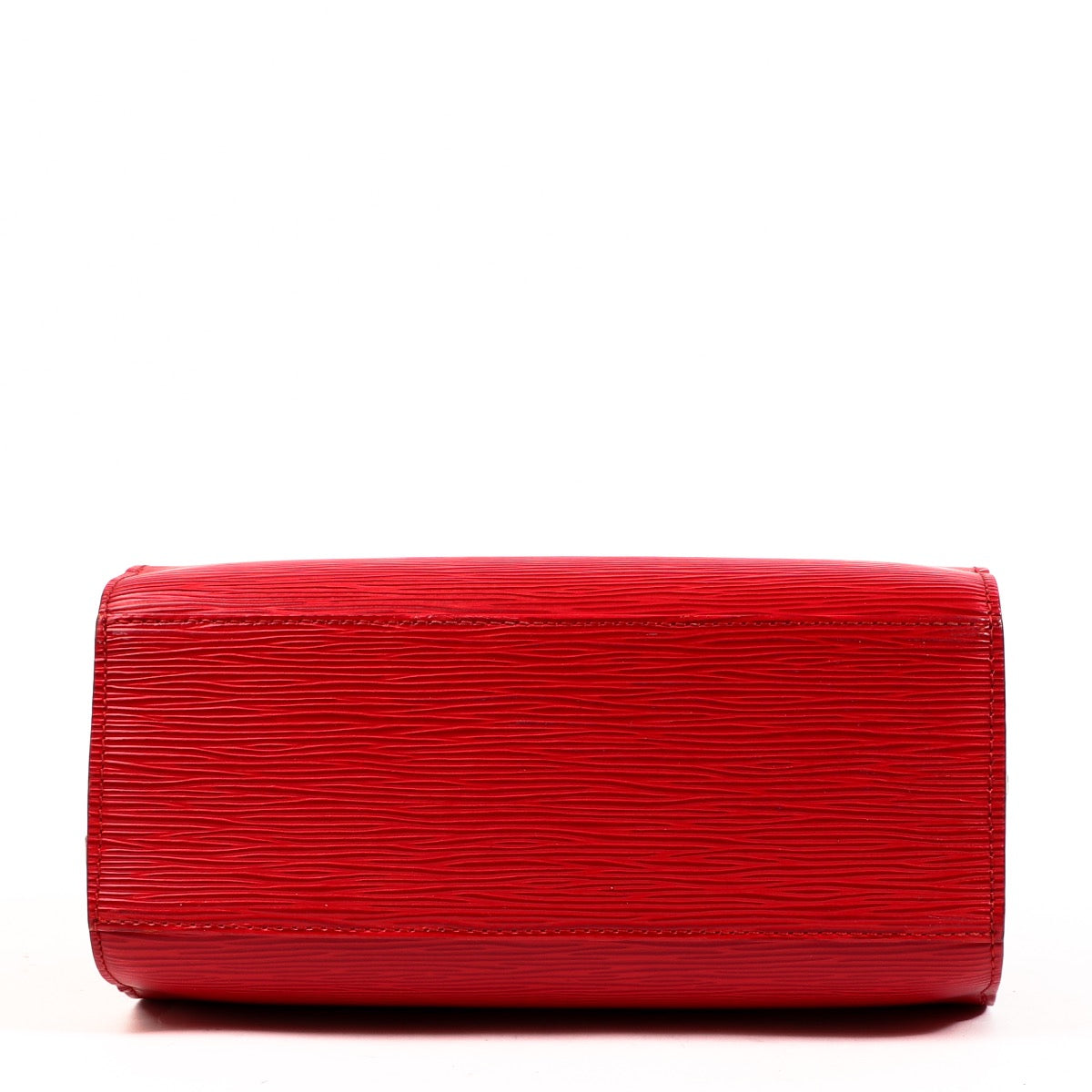 shop safe online at Labellov in Antwerp this 100% authentic second hand Louis Vuitton Red Epi Leather Pont Neuf Top handle