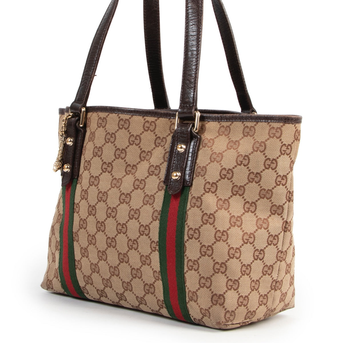 Shop safe online authentic second hand Gucci Monogram Shoulderbag at the right price.