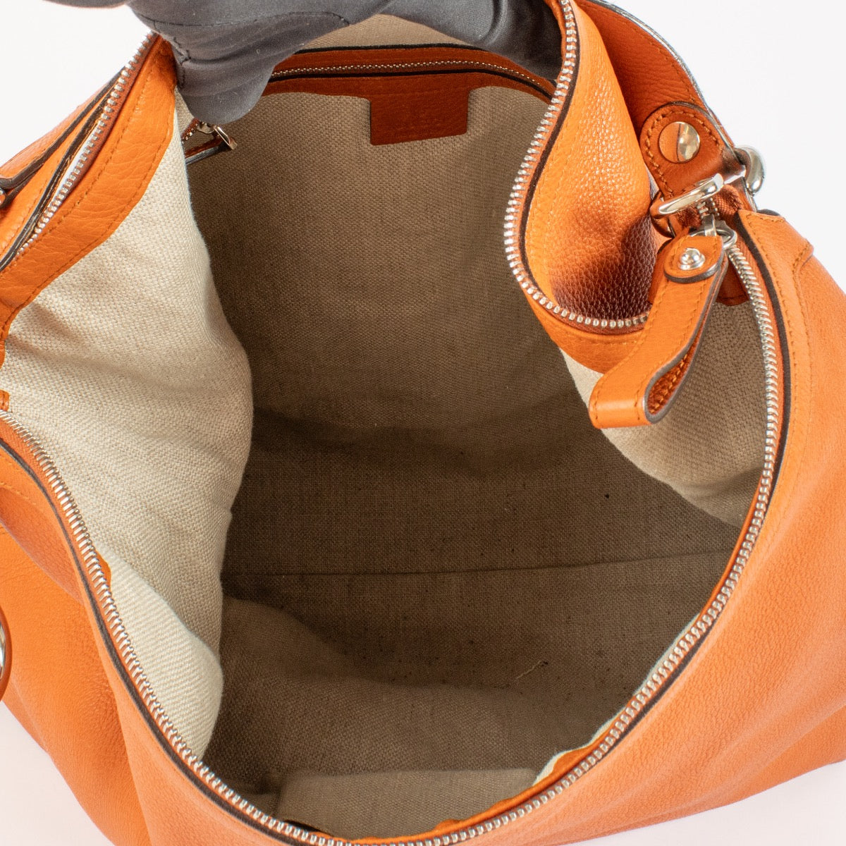 Gucci Orange Hobo Bag