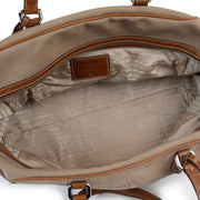 Shop safe online authentic second hand Prada brown shoulder bag at the right price at Labellov.com.