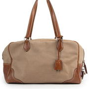 Shop safe online authentic second hand Prada brown shoulder bag at the right price at Labellov.com.