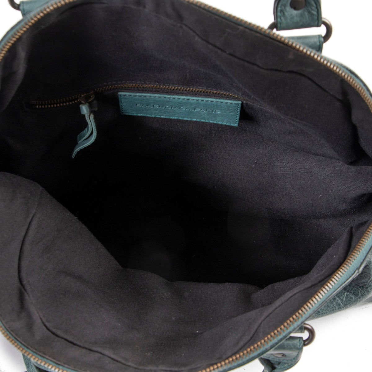 Blue Balenciaga bag