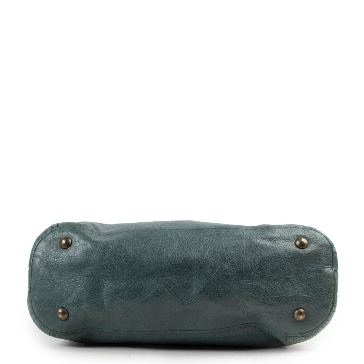 Balenciaga Seafoam Groene Bowling Handtas