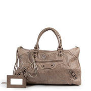 Balenciaga Agneau Work Gris Poivre Bag