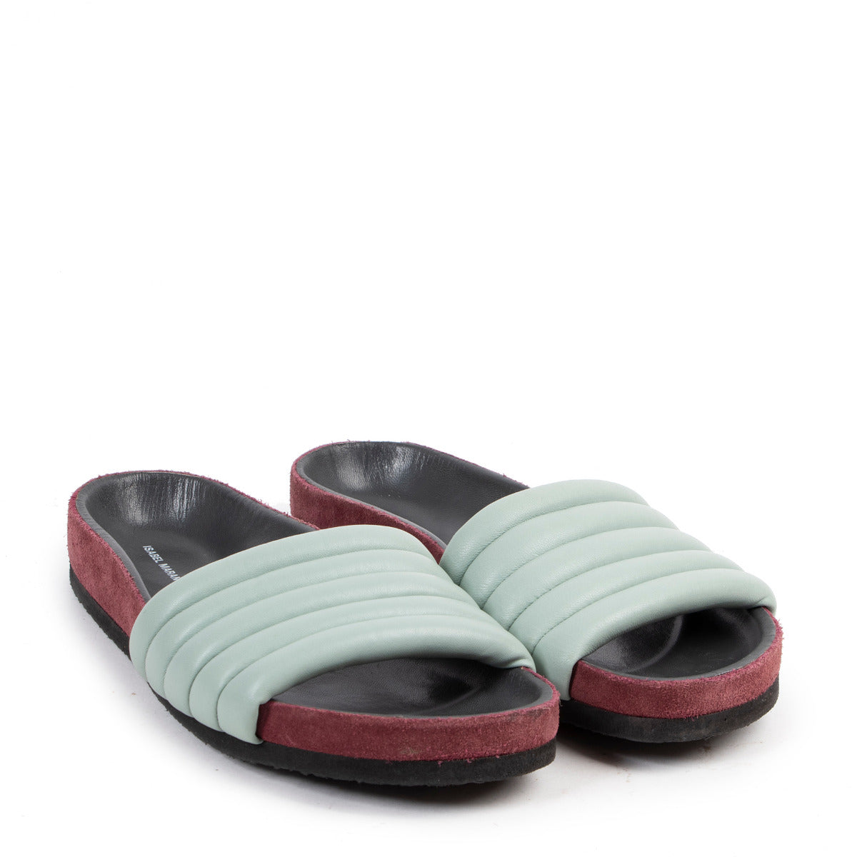 Isabel Marant Multicolor Hellea Sandal Slides - size 39