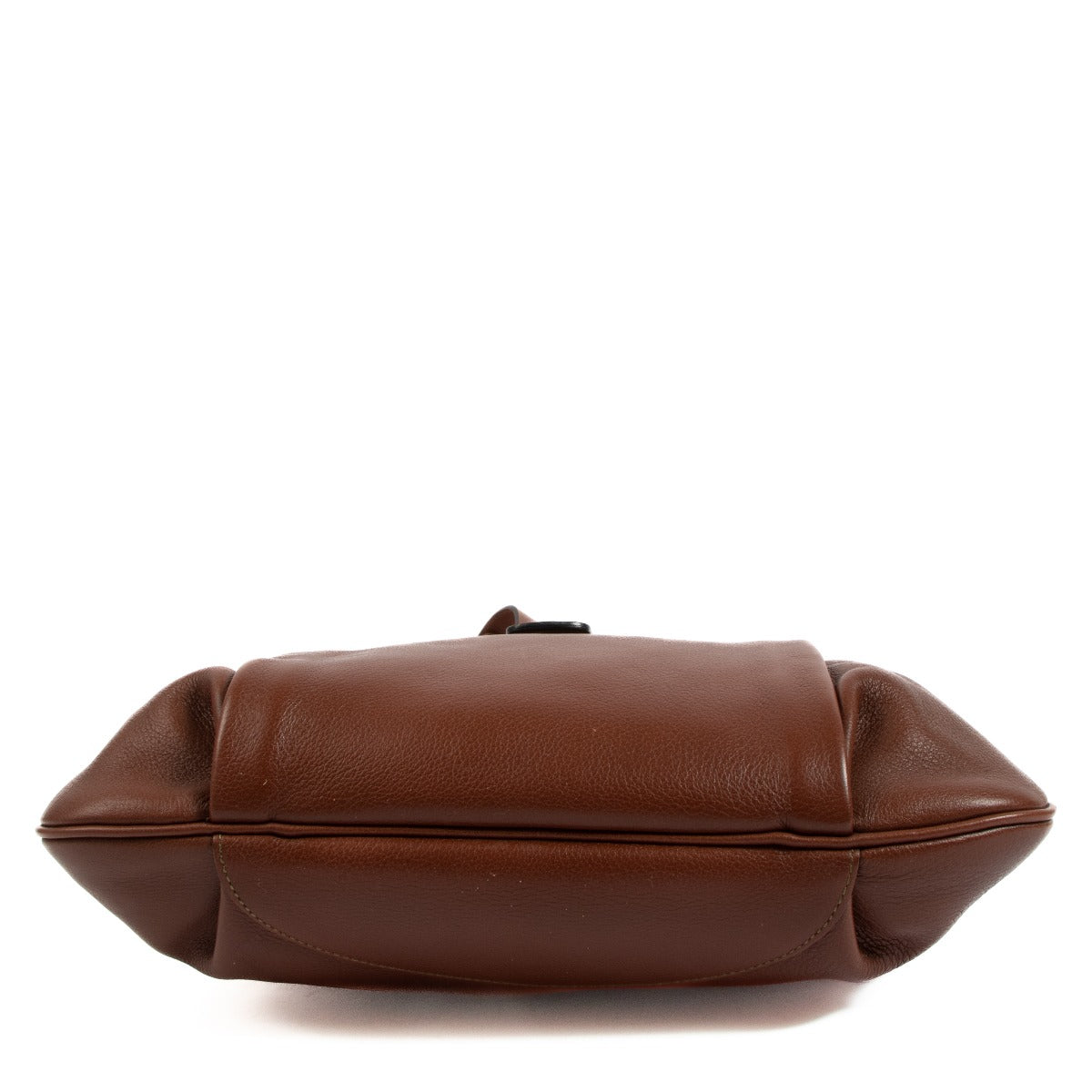 Delvaux Flou Brown Leather Crossbody Bag