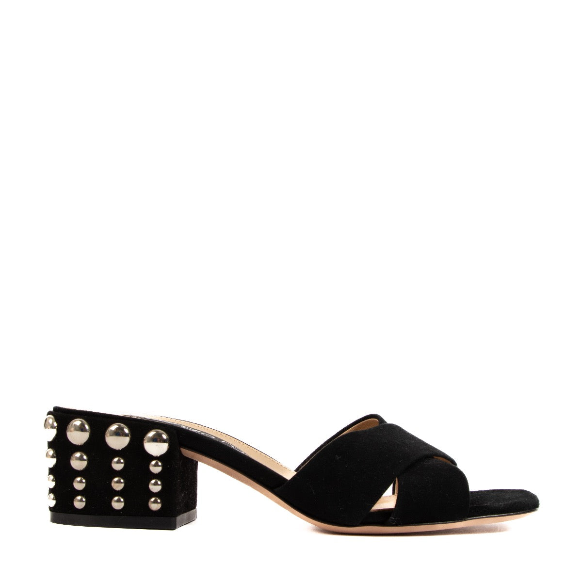 Shop authentic preloved Sergio Rossi Black Suede Heels - Size 37 on Labellov.com