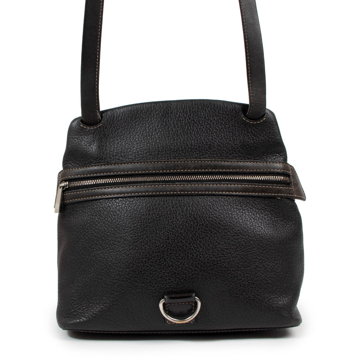 Sac/sac à dos Delvaux Black Frégate Deux