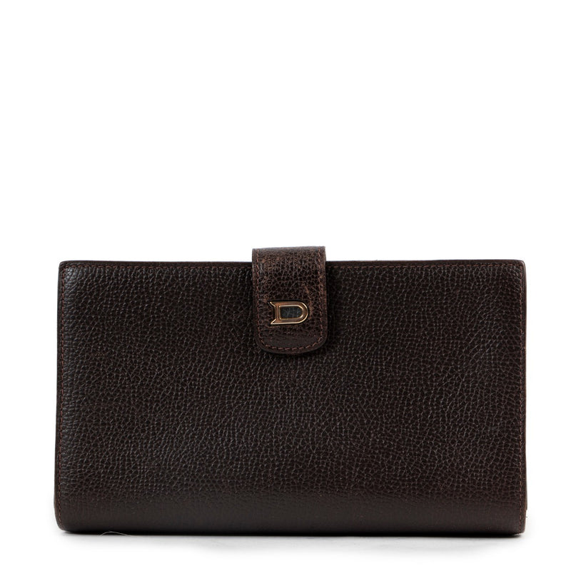 Delvaux Brown Leather Wallet at Labellov online or in store available for a reasonable price and in good condition. Get them now!