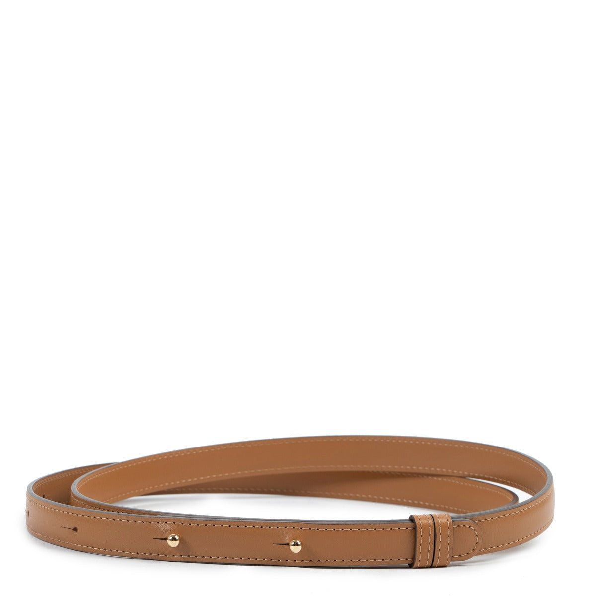 Delvaux Brown Leather Belt at Labellov online or in store available for a reasonable price and in good condition. Get them now!