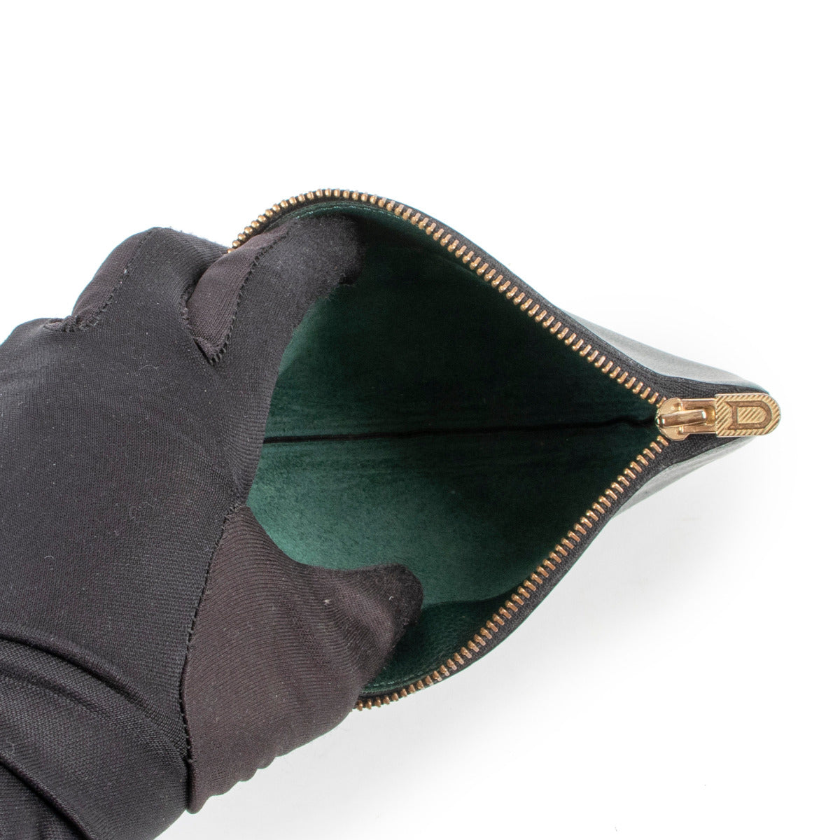 Delvaux Groene Pochette