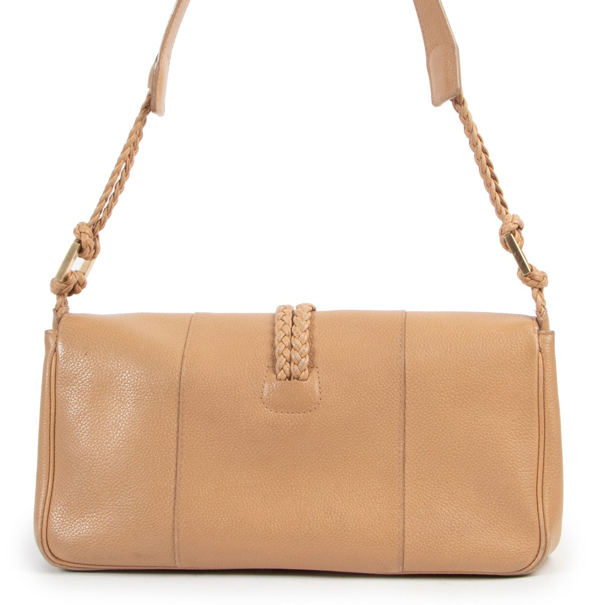 Delvaux Beige Leather Shoulder bag at Labellov online or in store available for a reasonable price and in good condition. Get them now!
