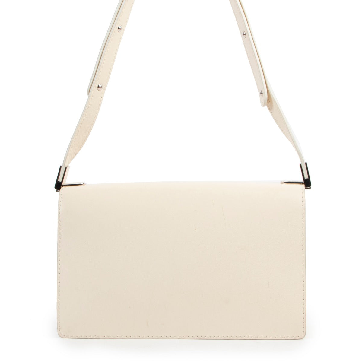 Delvaux White Heure Exquise Shoulder bag at Labellov online or in store available for a reasonable price and in good condition. Get them now!