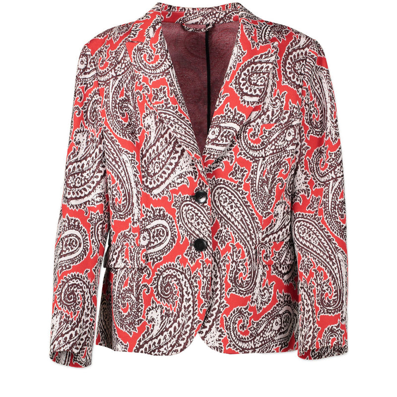 Etro Jaqcuard Printed Blazer Jacket - size 50