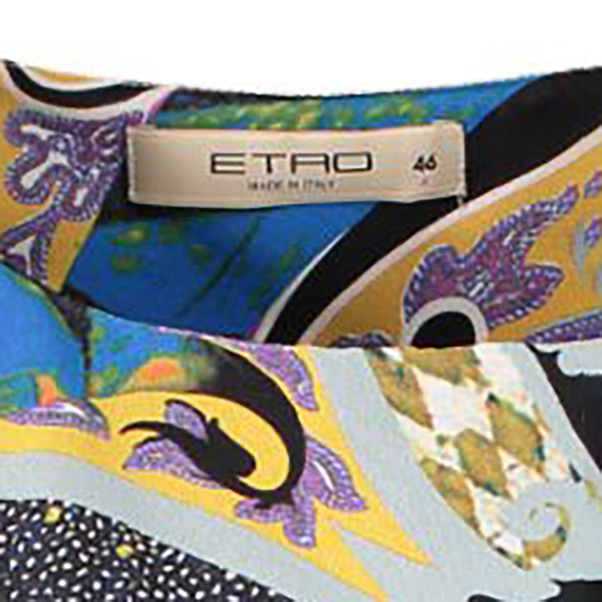 Etro Multicolor Printed Silk Dress - size IT46