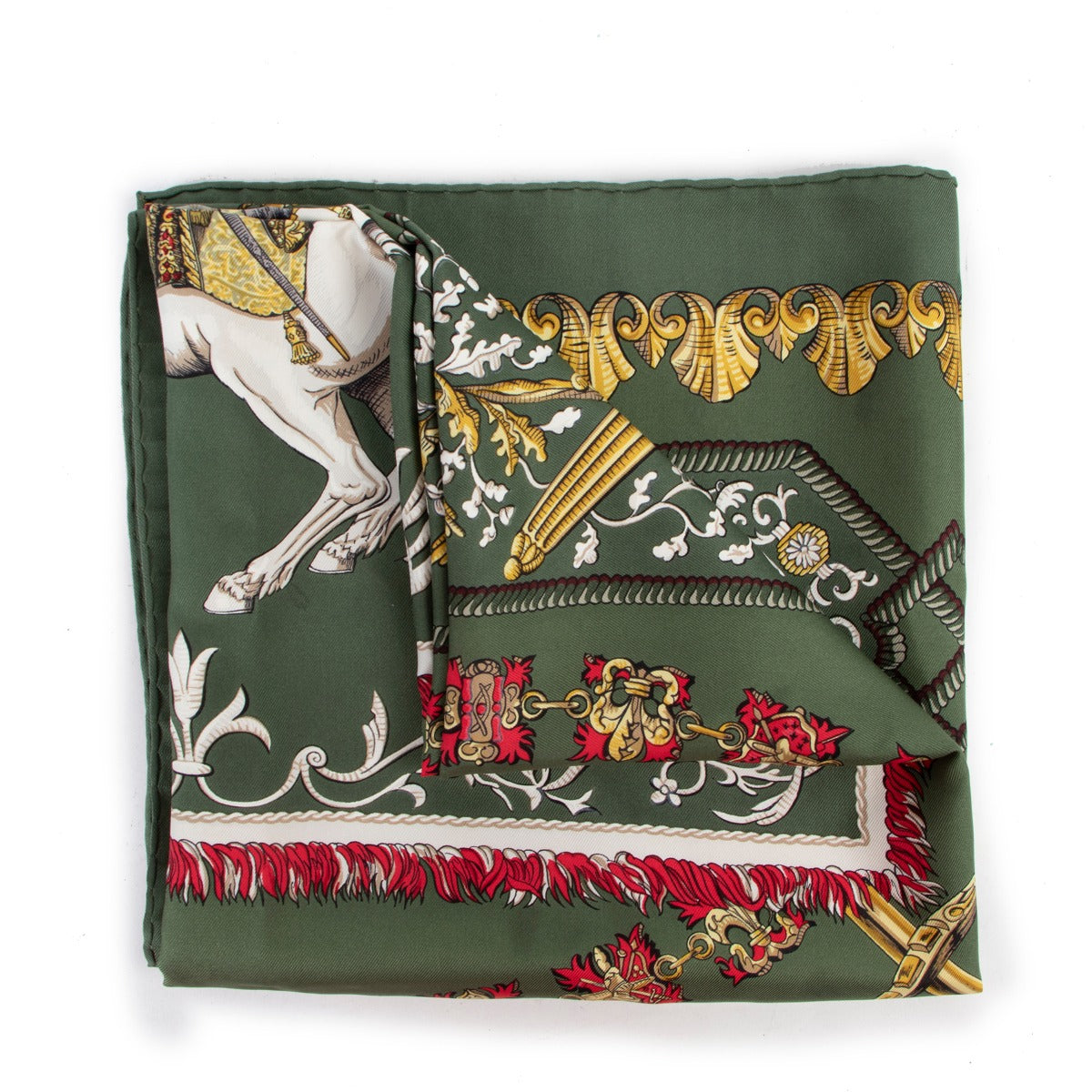 Hermès Multicolor Scarf at Labellov online or in store available for a reasonable price and in good condition. Get them now!
