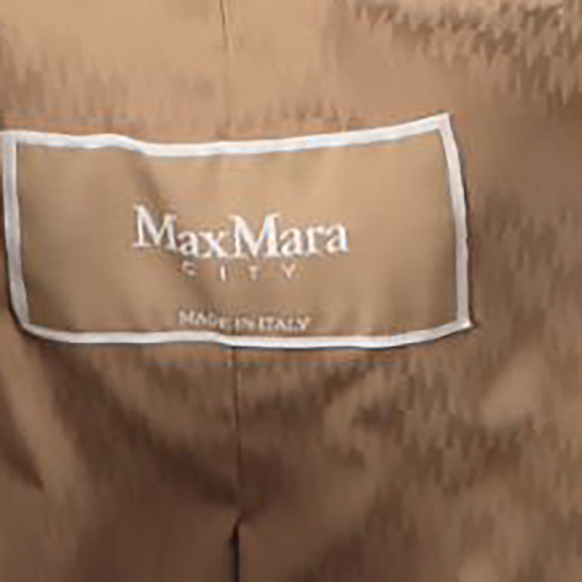 Max Mara City Hybrid Camel Coat - size 42