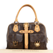 Shop safe online authentic second hand Louis Vuitton Monogram Manhattan Top Handle Bag. Buy online Louis Vuitton Monogram Manhattan Top Handle Bag in a safe way. Shop Louis Vuitton Monogram Manhattan Top Handle Bag online safely.