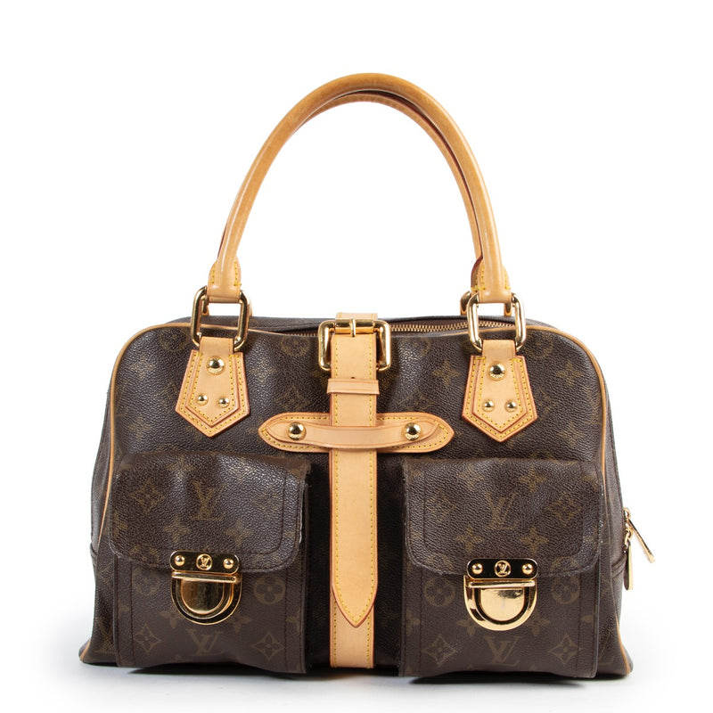 Shop safe online authentic second hand Louis Vuitton Monogram Manhattan Top Handle Bag. Buy online Louis Vuitton Monogram Manhattan Top Handle Bag in a safe way. Shop Louis Vuitton Monogram Manhattan Top Handle Bag online safely.