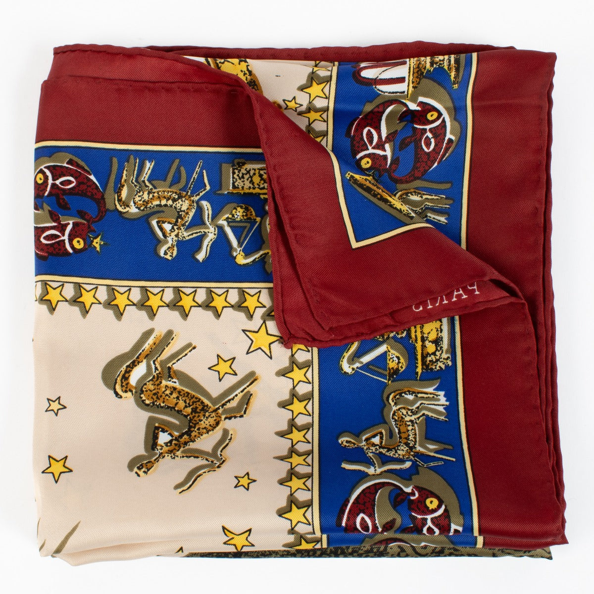 shop 100% authentic second hand Hermès Multicolor Silk Scarf on Labellov.com