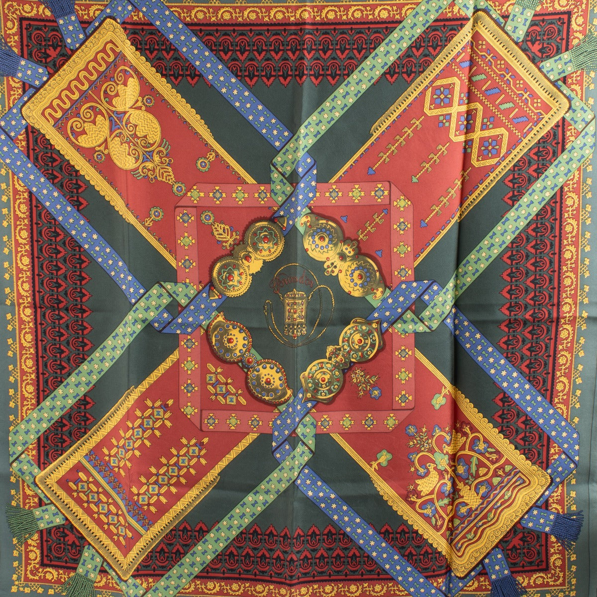 shop 100% authentic second hand Hermès Brins D'or Silk Scarf on Labellov.com