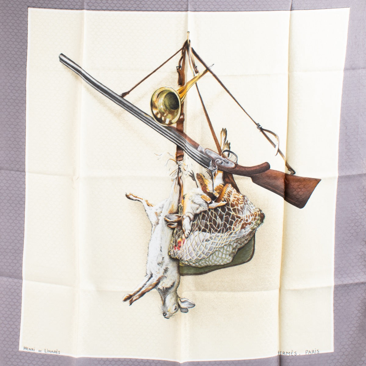shop 100% authentic second hand Hermès Henri De Linarès Silk Scarf on Labellov.com