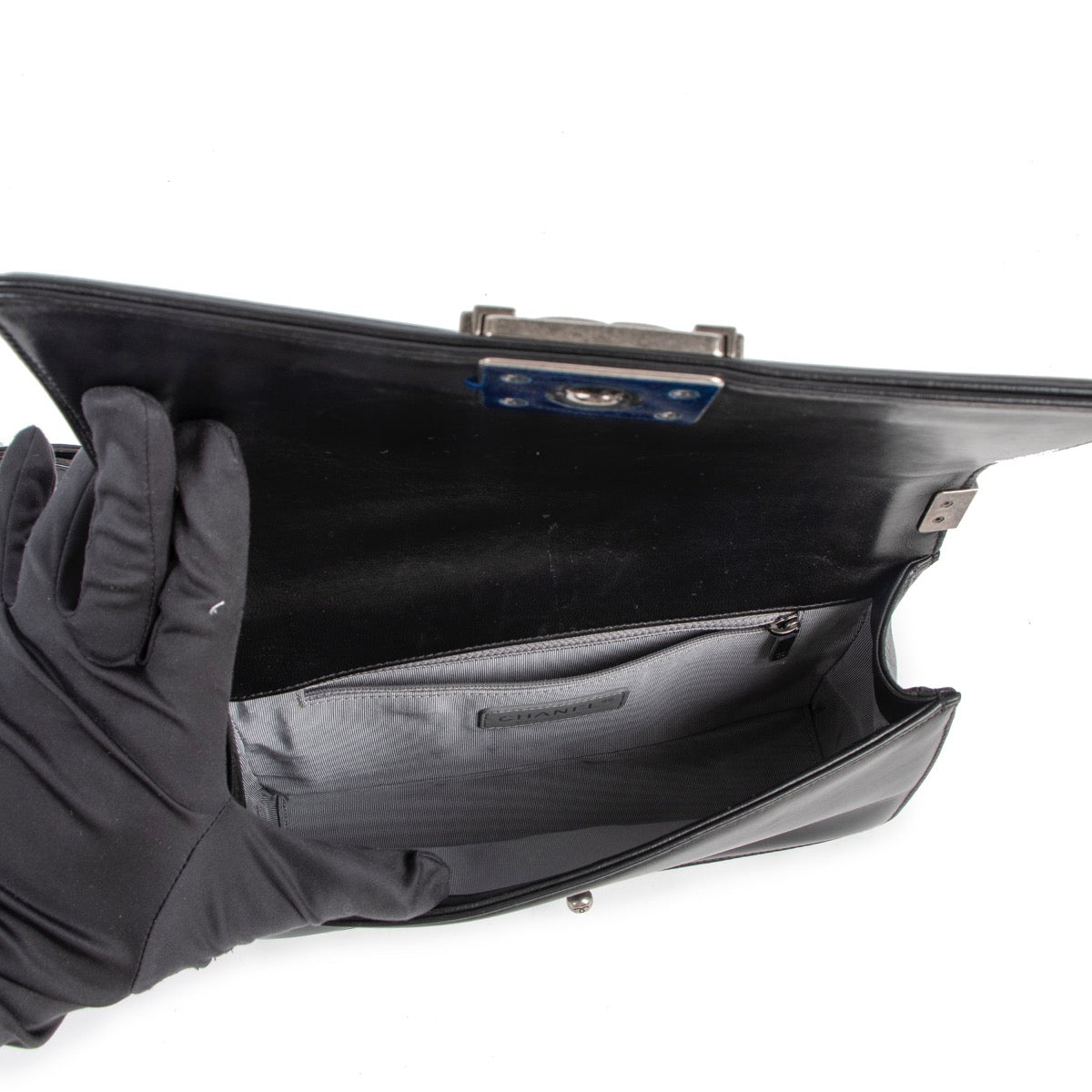 Shop rare collector's item Chanel Boy Galuchat Bag at Labellov