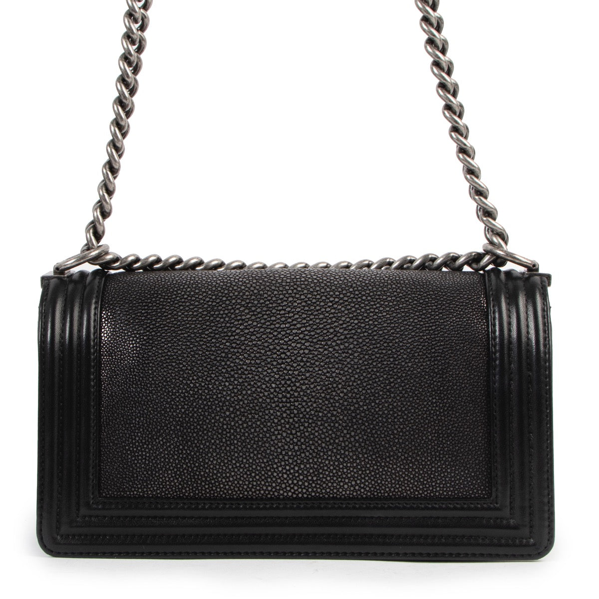 Shop rare collector's item Chanel Boy Galuchat Bag at Labellov