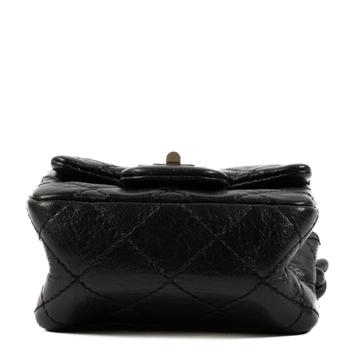 Chanel 2008 Black 2.55 Mini Wrist/Ankle Bag