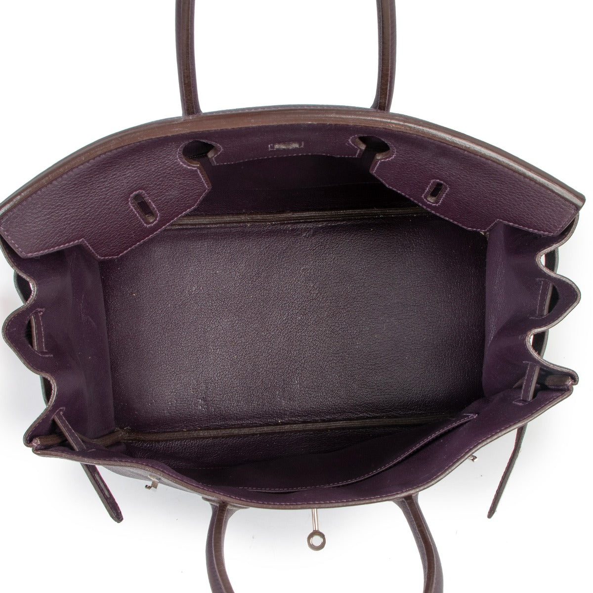 Shop authentic second hand luxury vintage designer hermes birkin 35 purple togo on labellov.com
