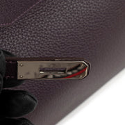 hermes birkin 35 purple togo detail