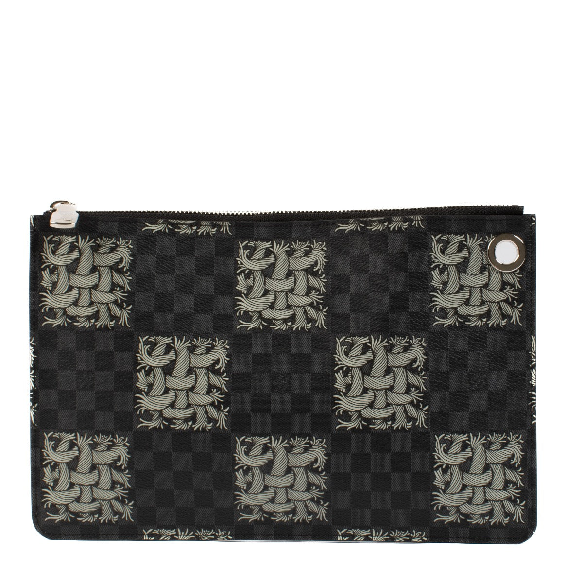 shop 100% authentic second hand Louis Vuitton Damier Graphite Rope Pochette Jour PM on Labellov.com
