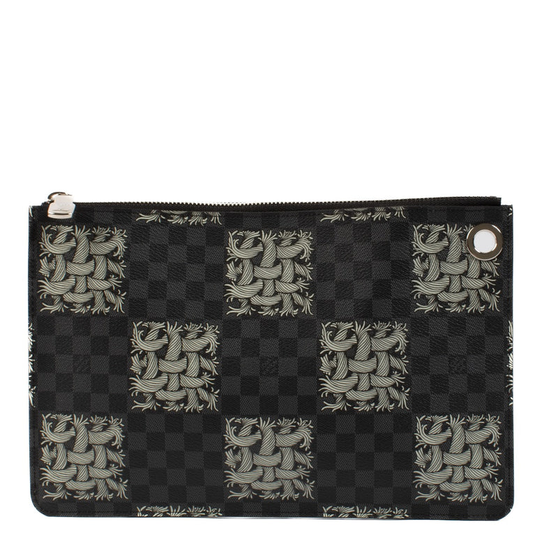 shop 100% authentic second hand Louis Vuitton Damier Graphite Rope Pochette Jour PM on Labellov.com