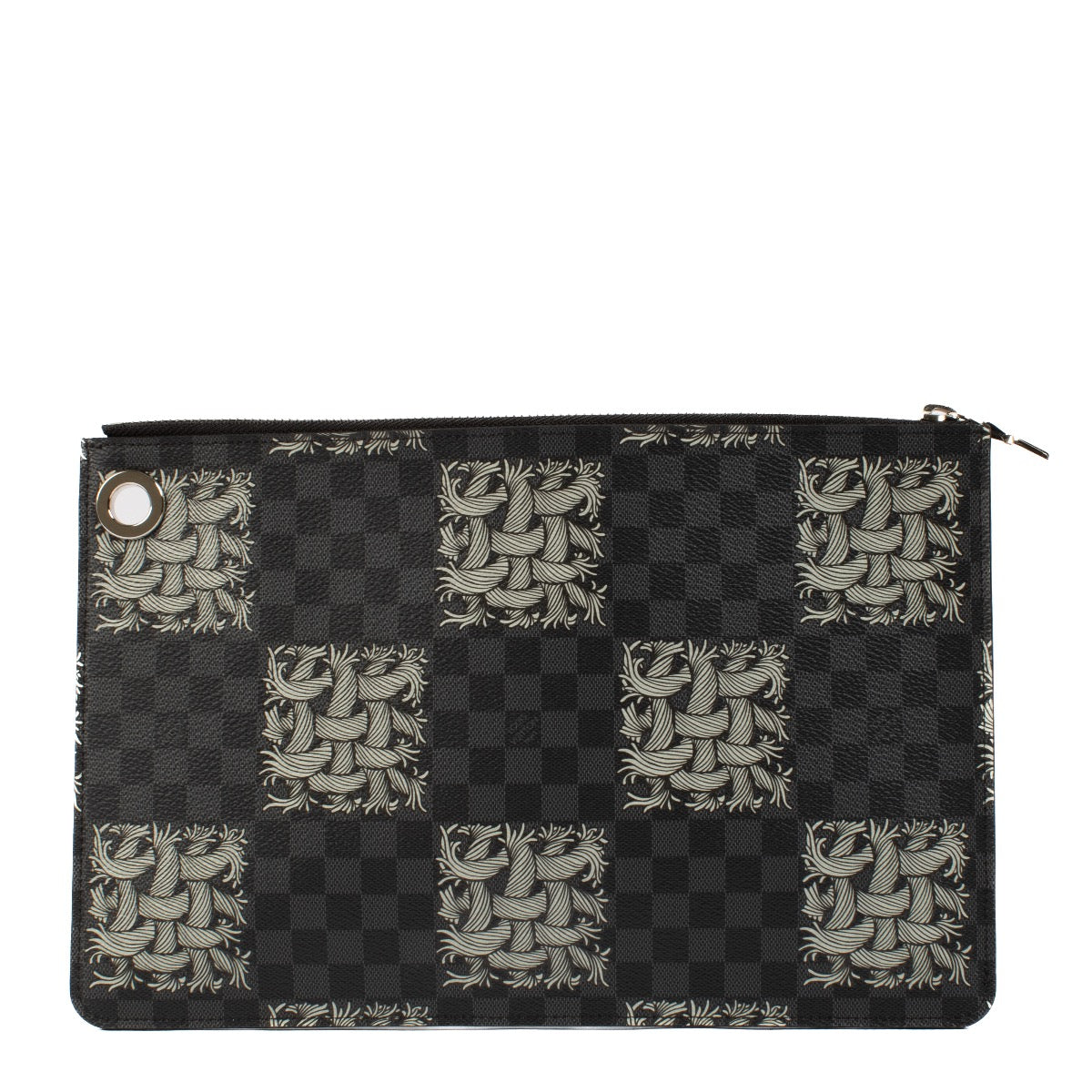 shop 100% authentic second hand Louis Vuitton Damier Graphite Rope Pochette Jour PM on Labellov.com