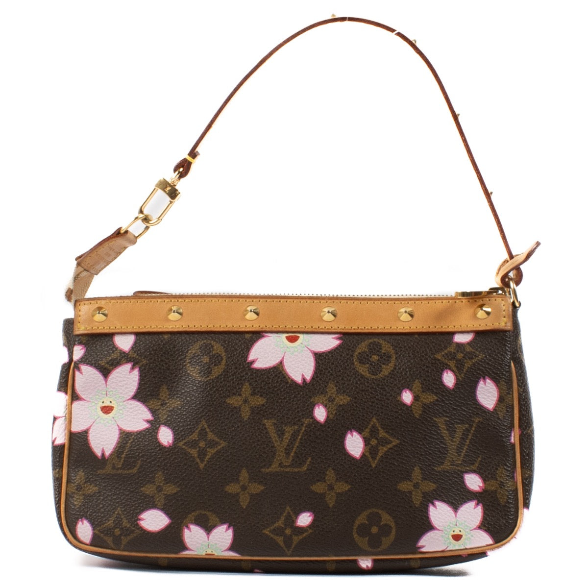 Louis Vuitton Takashi Murakami Monogram Cherry Blossom Pochette Accessoires