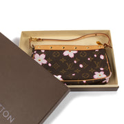 Louis Vuitton Takashi Murakami Monogram Cherry Blossom Pochette Accessoires