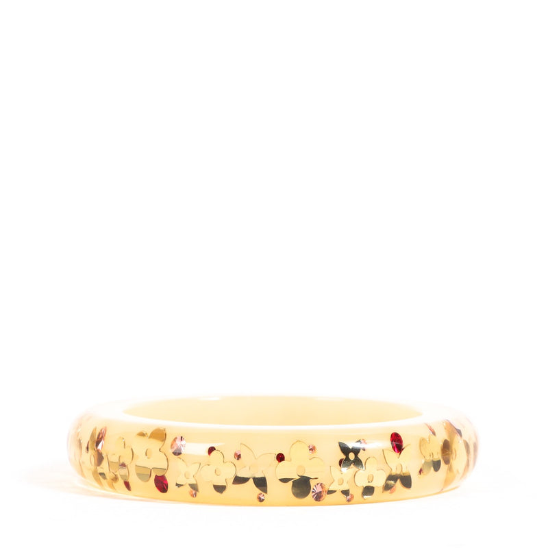 Louis Vuitton Rose Monogram Inclusion Bracelet