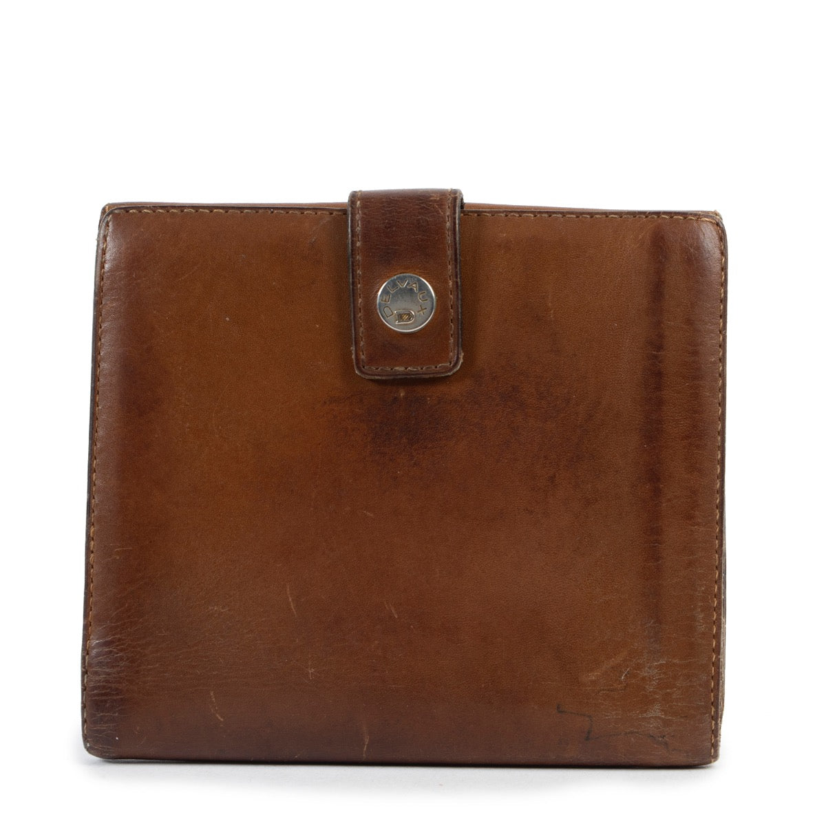 Shop safe online 100% authentic second hand Delvaux Brown Wallet at Labellov in Antwerp.