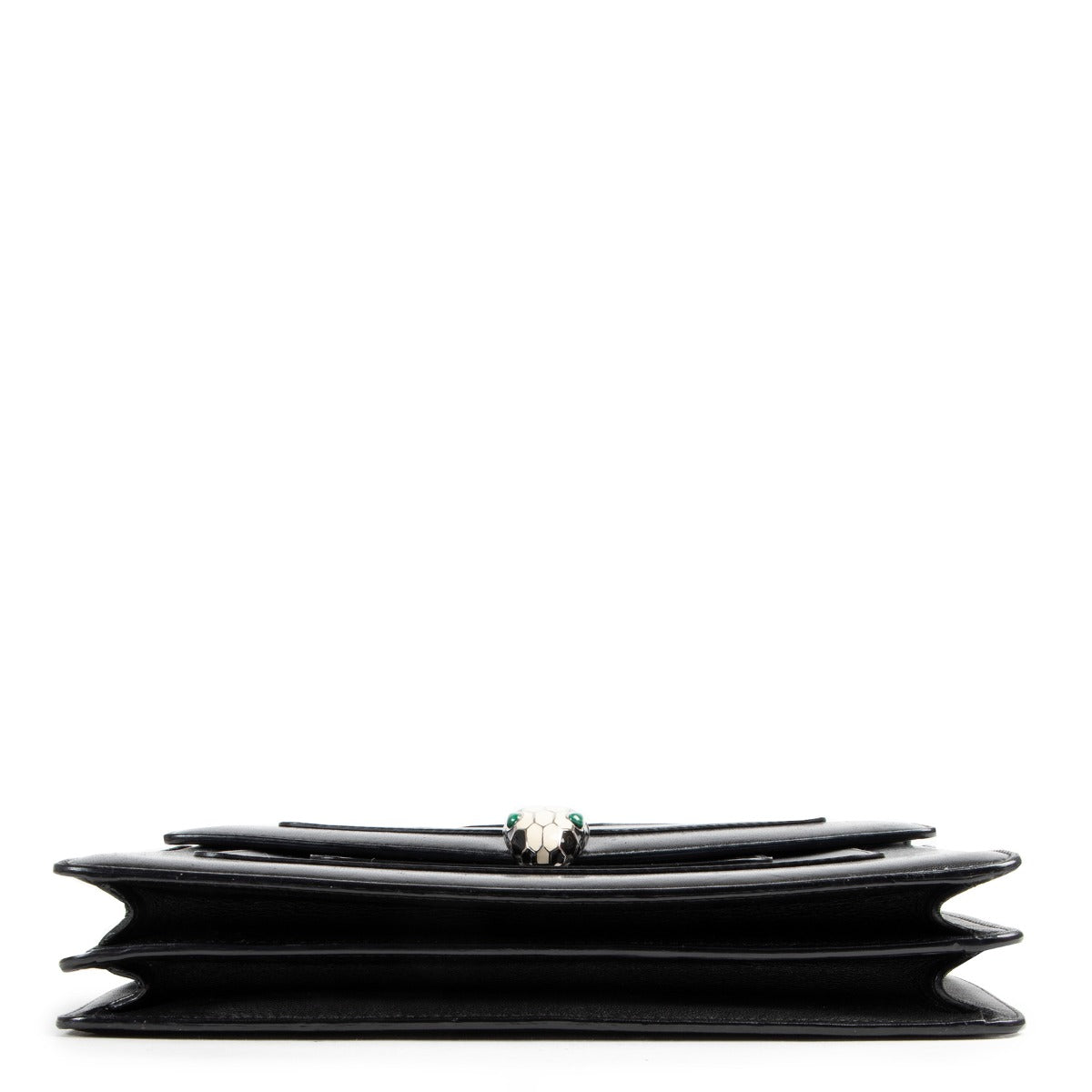 Buy second hand Bulgari Black Leather Shoulder bag
