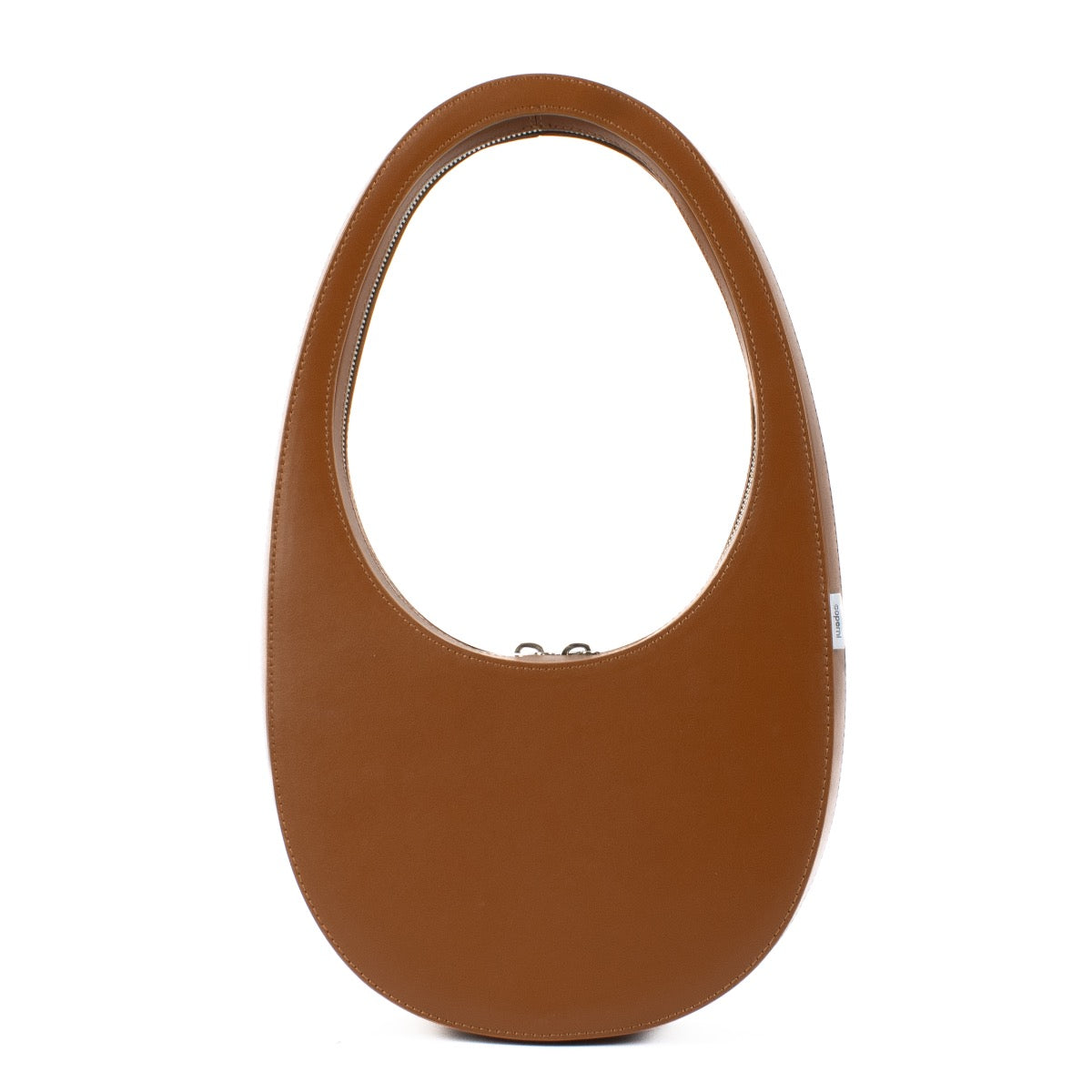 Shop safe online at Labellov in Antwerp, Brussels and Knokke this 100% authentic second hand Coperni Brown Leather Swipe Bag
