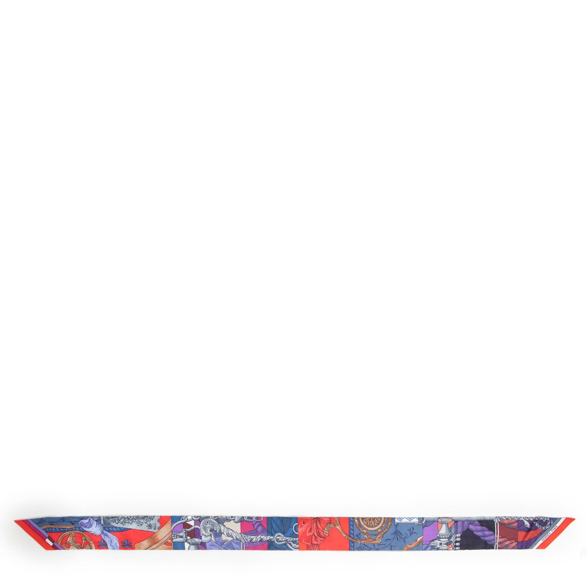Buy Hermès Multicolor Twilly Scarf reliably.